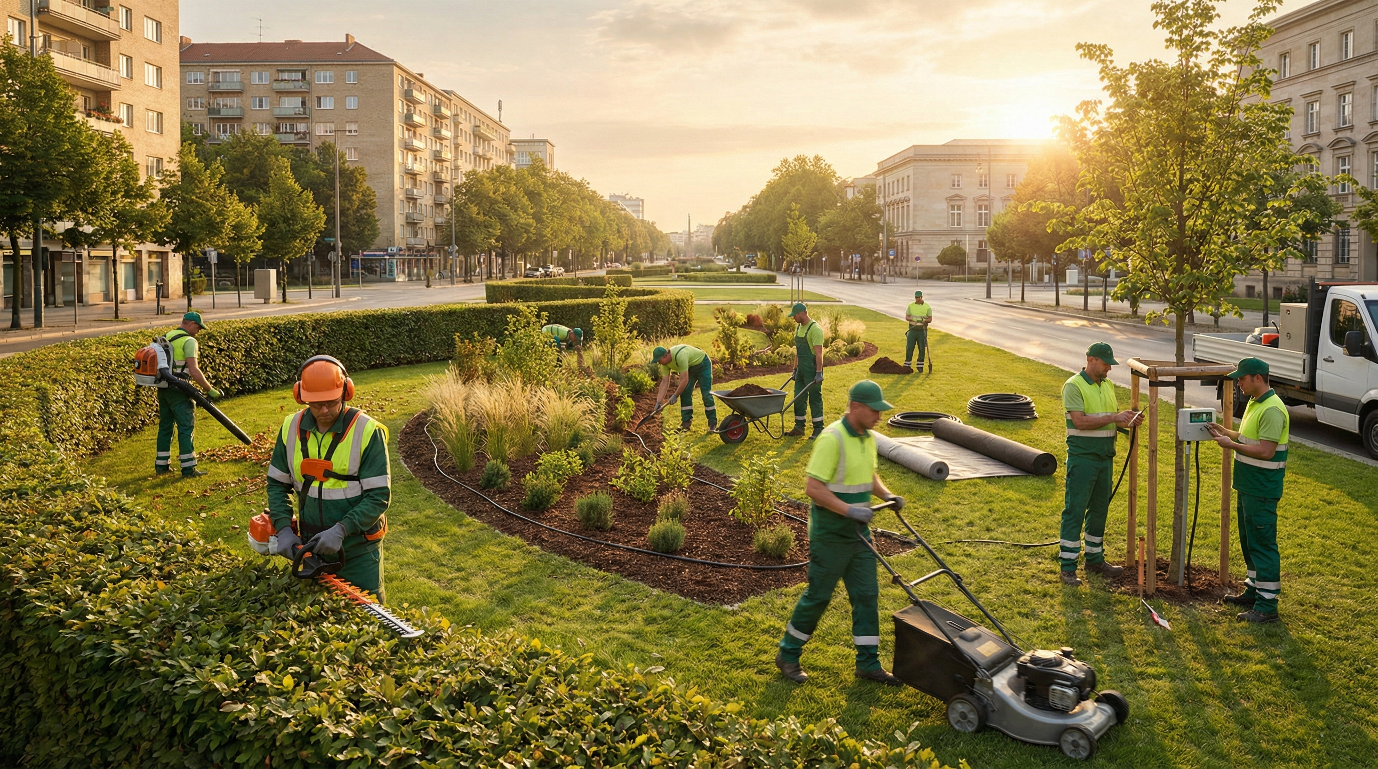Intervention espaces verts et paysage